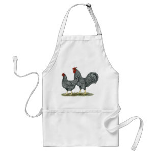 Dominique Chickens Standard Apron