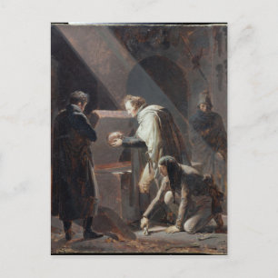 Dominique Vivant Denon Replacing bones Postcard