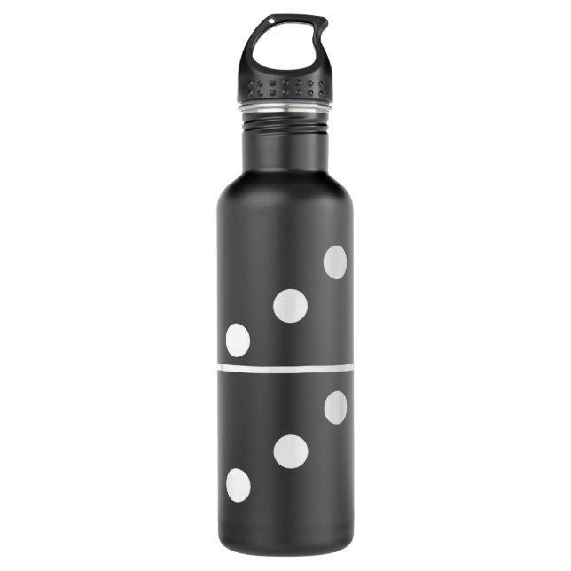 Domino 3 and 3 Matching Halloween Group Costumes 3 710 Ml Water Bottle (Front)