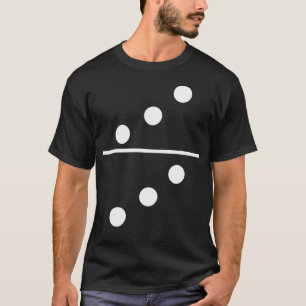 Domino 3 And 3 Matching 	 Halloween Group Costumes T-Shirt