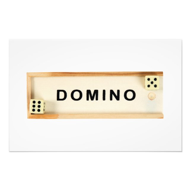 Domino box photo print (Front)