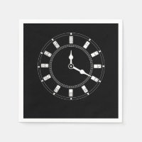 Domino Clock Dominoes Tiles Puzzler Game Gift