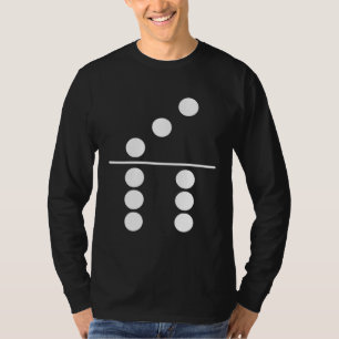 Domino Costume 3 6 Matching Family Easy Group Hall T-Shirt