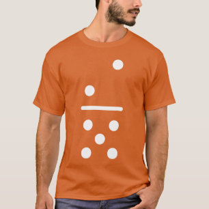 Domino Game 2 5 Dots Matching Halloween Group Cost T-Shirt