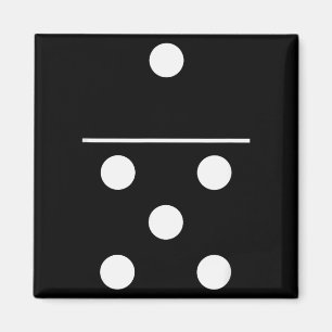 Domino Game 5 1 Funny Halloween Group Costume Shir Magnet