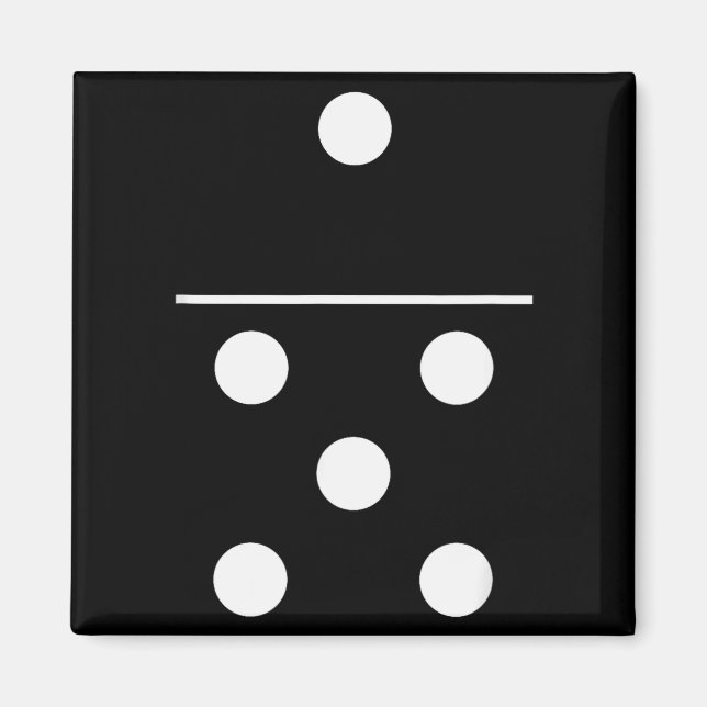 Domino Game 5 1 Funny Halloween Group Costume Shir Magnet (Front)