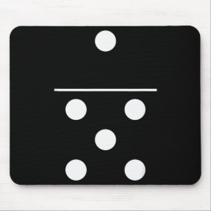 Domino Game 5 1 Funny Halloween Group Costume Shir Mouse Mat