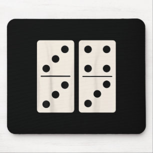 Domino Game 6 7 Funny 67 Alpha Slang Gen Z Brainro Mouse Mat