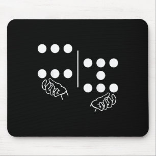 Domino Group Costumes 6-7 Matching Funny 67 Domino Mouse Mat