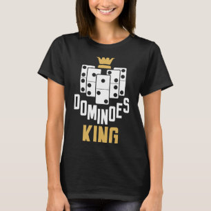 Domino Lover Dominoes King Dominos Player Hobby Ga T-Shirt