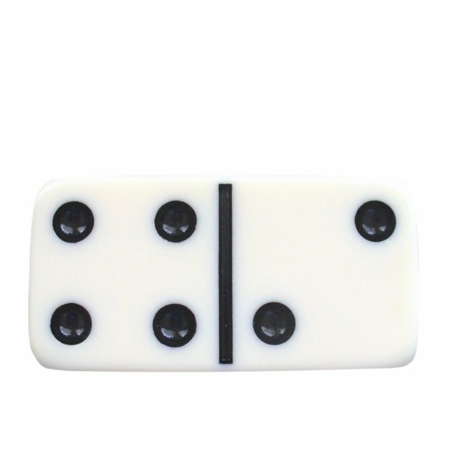 Domino Sculpture 001 Standing Photo Sculpture (Front)