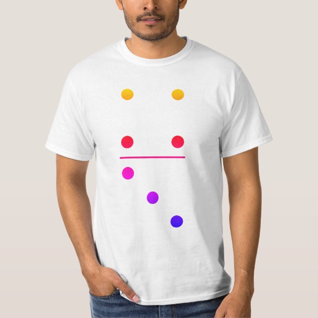 Dominoes 4-3 Group Costume T-Shirt (Front)
