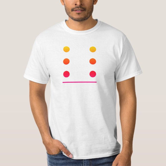 Dominoes 6-0 Group Costume T-Shirt (Front)