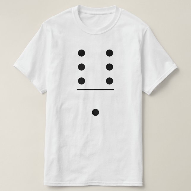 Dominoes 6-1 Group Costume T-Shirt (Design Front)