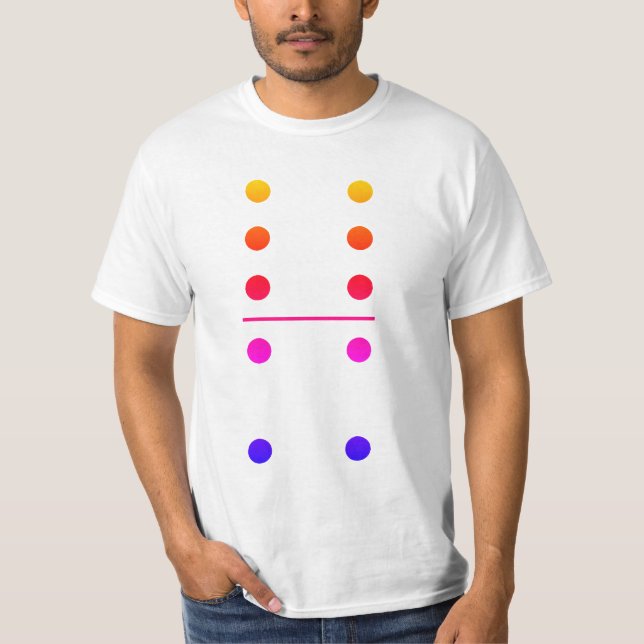 Dominoes 6-4 Group Costume T-Shirt (Front)