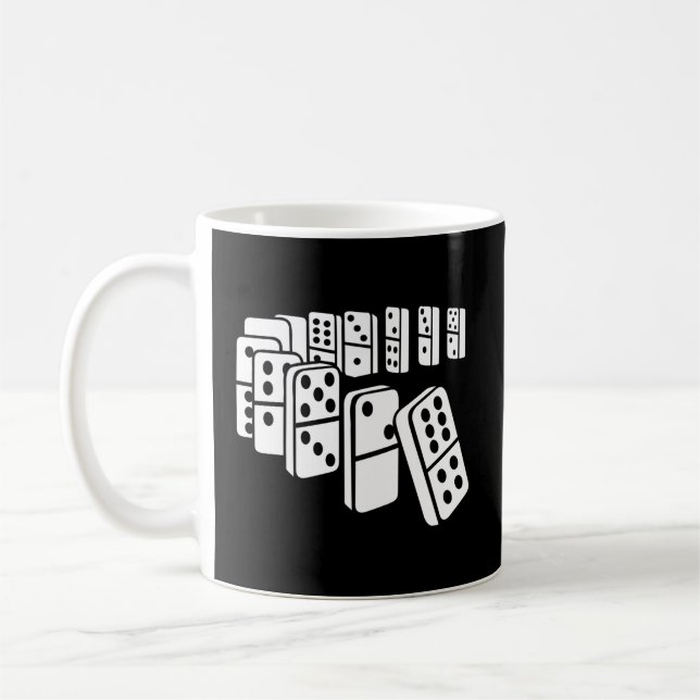 Dominoes Coffee Mug (Left)