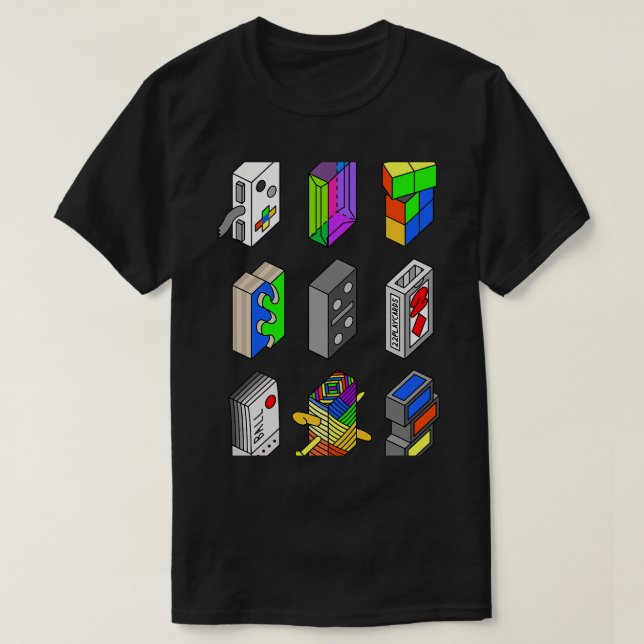 Dominoes Crossover T-Shirt (Design Front)