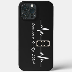 Dominoes Is My DNA Board Games Domino Player iPhone 13 Pro Max Case