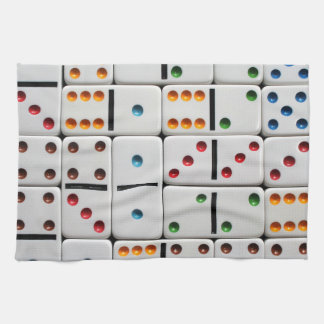 Dominoes kitchen towel