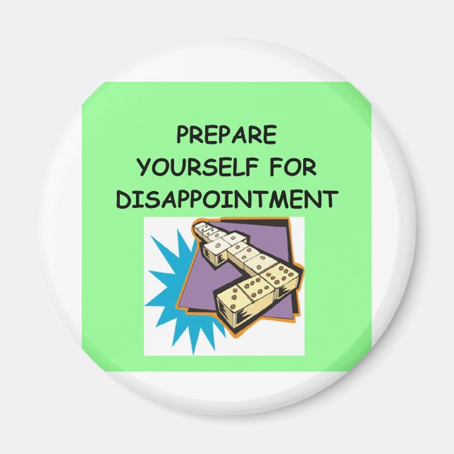 dominoes magnet (Front)