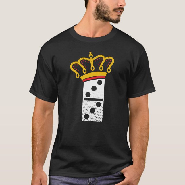 Dominoes queen - dominoes player gift T-Shirt (Front)