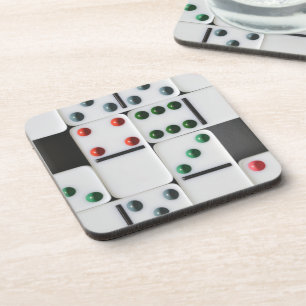 Dominoes Tile Photo Coaster