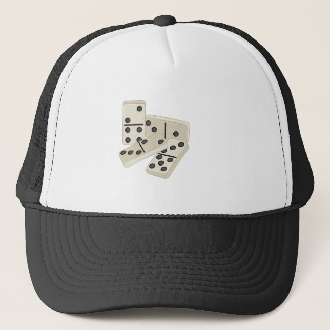 Dominoes Trucker Hat (Front)
