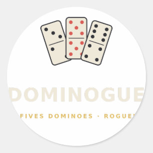 DominoGue Title Sticker