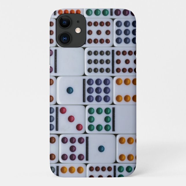 Dominos Numbers Game Case-Mate iPhone Case (Back)
