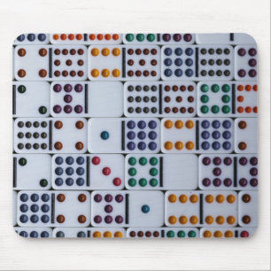 Dominos Numbers Game Mouse Mat