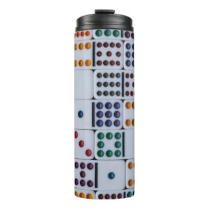 Dominos Numbers Game Thermal Tumbler