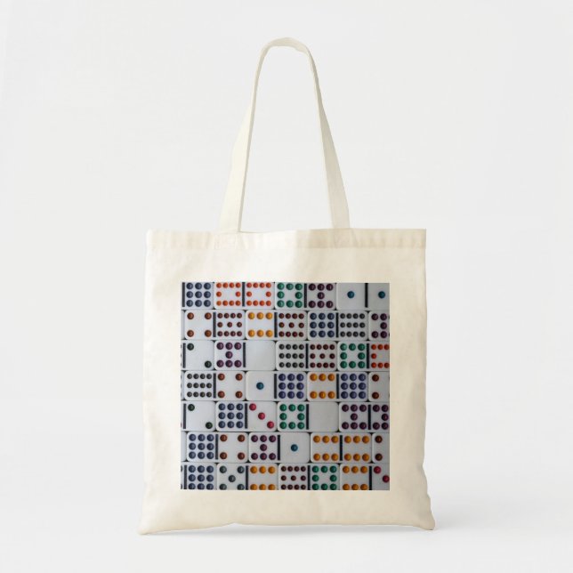 Dominos Numbers Game Tote Bag (Front)