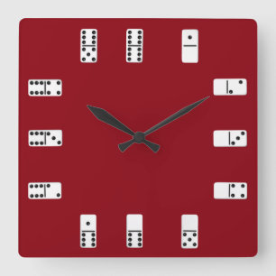 Dominos Wall Clock