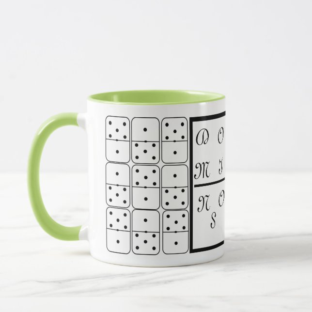 Dominos World Mug (Left)