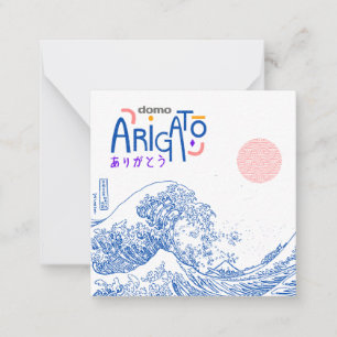 Domo Arigato! Card
