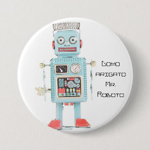 Domo arigato Mr. Roboto 7.5 Cm Round Badge