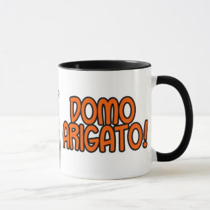 domo arigato mug