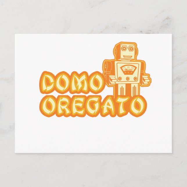 domo_oregato postcard (Front)