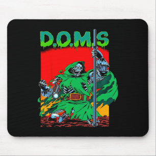 Doms Funny Muscle Gym Weightlifting Bodybuilding F Mouse Mat