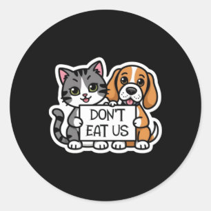 Don  classic round sticker