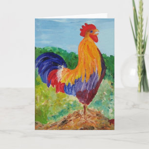 Don Giovanni - Rooster - Greeting Card
