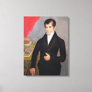 Don Jose Cecilio del Valle Canvas Print