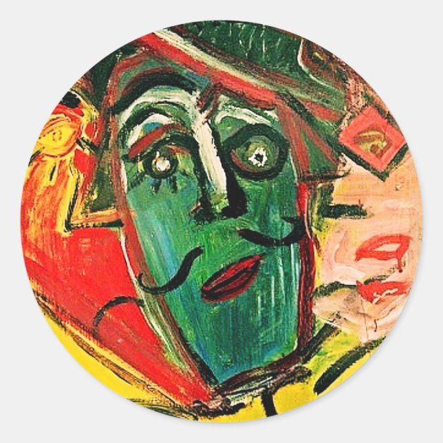 DON JUAN CLASSIC ROUND STICKER (Front)