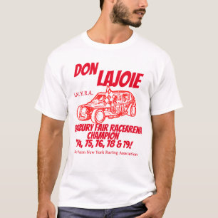 Don LaJoie 1-Sided Tee Danbury Racearena Champion!