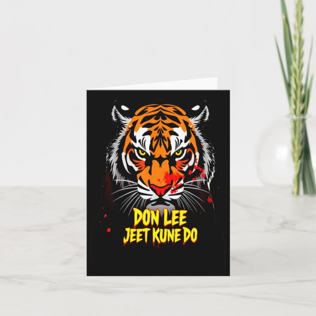 Don Lee Castillo Jeet Kune Do Jkd Mixed Martial Ar Card (Front)