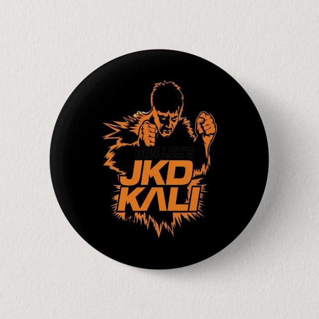 Don Lee's Jkd Kali  6 Cm Round Badge (Front)