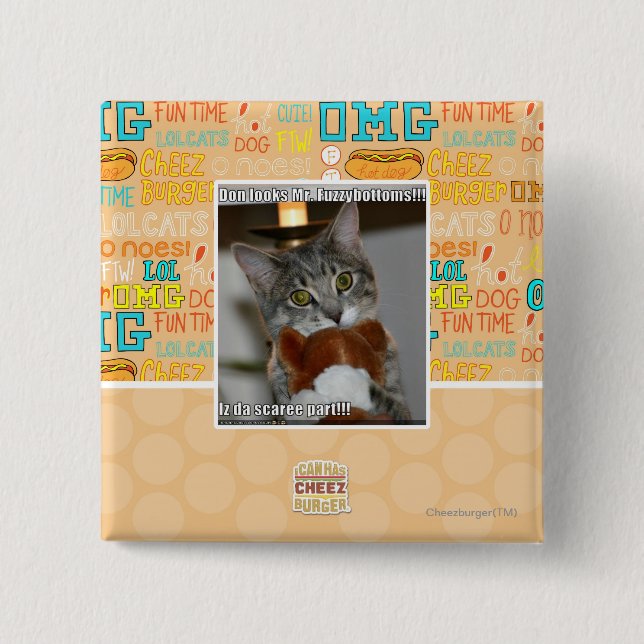 Don looks 15 cm square badge (Front)