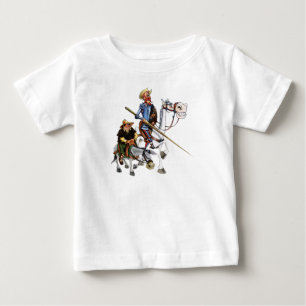 DON QUIJOTE, SANCHO, ROCINANTE- T-SHIRT Camiseta