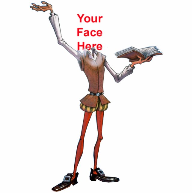 DON QUIJOTE Template Standing Photo Sculpture (Front)