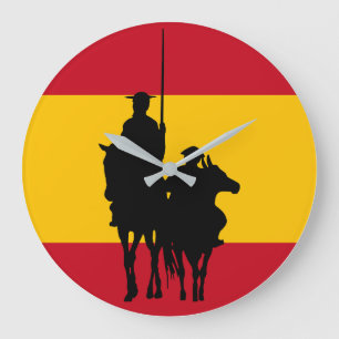 Don Quixote 2 Large Clock